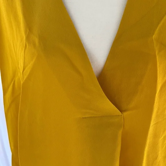 Sunshine yellow Zara blouse - Picture 3 of 5